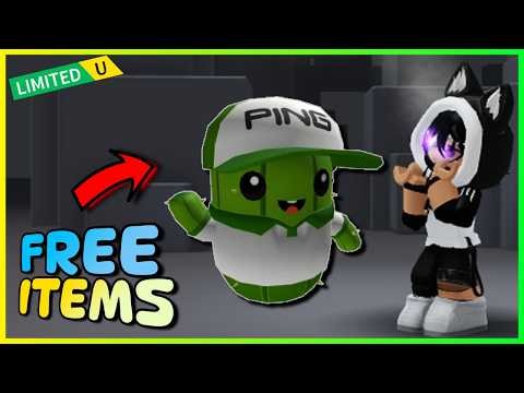 New FREE LIMITED UGC items "PING Cactus Pet"🔥🤩😍😱, How to get FREE UGC LIMITED ITEMS on ROBLOX