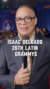 Isaac Delgado | 26th Latin GRAMMYs (2025) Here’s an interview on the red carpet with Salsa legend Isaac Delgado. @issacdelgadoofficial Cuban salsa legend Issac Delgado — born in Havana — rose to fame as the lead singer of NG La Banda, pioneering the timba movement before launching a solo career that’s earned him Grammy nominations, multiple EGREM awards, and top honours at Cubadisco 2025. Known for blending classic salsa with modern energy, he’s shared the stage with icons like Celia Cruz, Tito 
