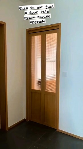 135K views · 636 reactions | Unlock the smartest space-saving idea of 2025! ✨ This Foldable sliding door design transforms even the smallest rooms into modern, clutter-free spaces. Perfect for minimal homes, studio apartments, and premium interiors. #fblifestyle #SlidingDoorDesign #ModernHomeIdeas #InteriorTrends2025 #SpaceSaving | Aluminium Glass Design | Facebook