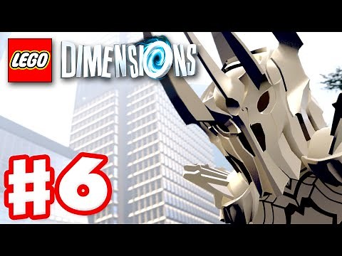 LEGO Dimensions - Gameplay Walkthrough Part 6 - Sauron in Metropolis! (PS4, Xbox One)