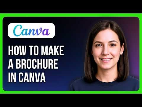 How To Make A Brochure In Canva