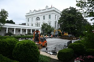 The White House Bulldozes the Rose Garden