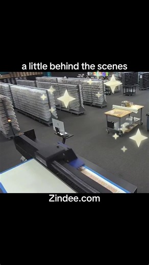 behinds the scenes!! zindee.com #flatbedprinting #fauxleather #acrylicblank