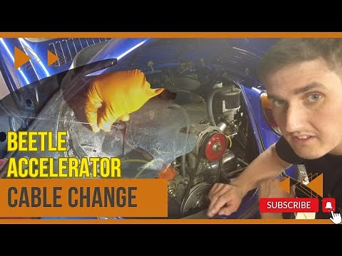 Step-by-Step Guide: Replacing ACCELERATOR CABLE & Guide Tubes in a 1974 Volkswagen Beetle