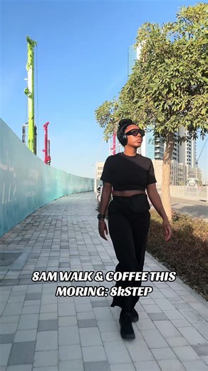 Early Morning Saturday Walk Will be a new part of my system. Simple, low effort and high impact 🥰. Block tht walk out in your Saturday morning diary ladies #morningwalk #10ksteps