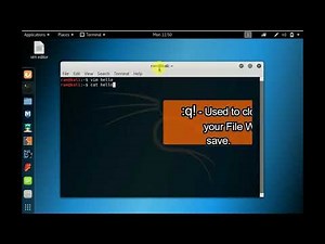 How to Save your file in vim editor | How to close File in vim Editor| #LearnLittle
