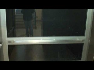 Kone Glass Monospace MRL Traction Elevator at Monk St. Garage, Columbia, MO