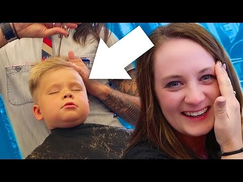 HILARIOUS TODDLER HAIRCUT!