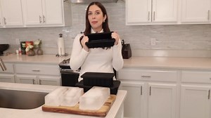 Alaskey® Extra Large Ice Block Mold 2.5 lbs (2-Pack) | Create Perfect Reusable Ice Bricks | Professional Silicone Mold for Crafting Giant Ice Cubes, Ideal for Ice Baths, Coolers, Bartender Accessories