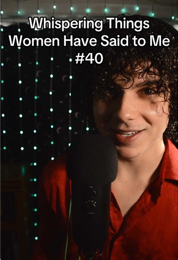 She definitely likes me 🥰 This is whispering things women have said to me part 40. Wow! Relax and goodnight 💤 #asmr #asmrwhisper #asmrwhispering #asmrtiktoks #fyp
