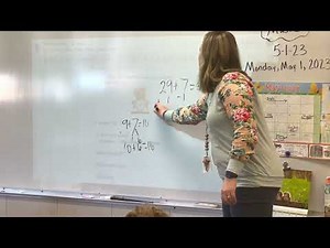 Second grade number talks