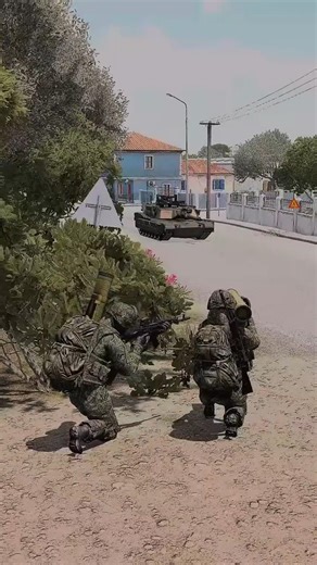 Oh No! Silent brutal ambush 🤯 | ARMA III #shorts #military #news