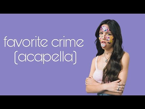 Olivia Rodrigo - Favorite Crime (CLEAN ACAPELLA)
