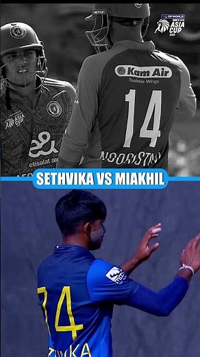Sethvika vs Miakhil | Afghanistan U19 v Sri Lanka U19 | DP World Men's U19 Asia Cup 2025
