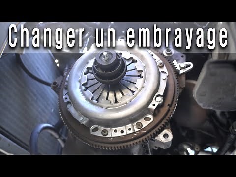 Replacing a complete car clutch - removing and replacing a gearbox 👉TIPS