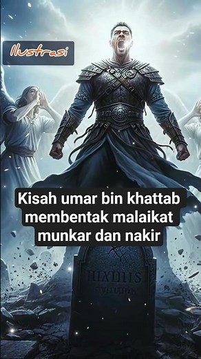 The story of Umar bin Khattab scolding the angels Munkar and Nakir #Islamic stories #Islamic stories