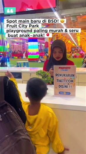 Tempat Main Indoor Terbaru di BSD - FruitCity Park