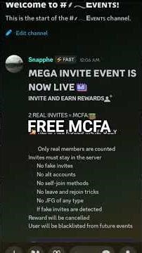 Get MCFA for free #mcfa #free #minecraft #free #freecloud