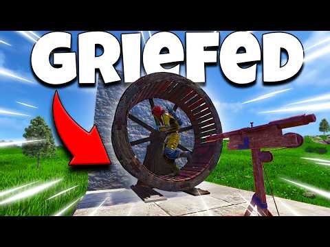 WE BUILT THE FIRST HAMSTER WHEEL TRAP BASE IN RUST..