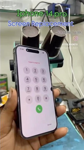 Iphone 14 pro Display Replacement #explorepage #mobilereparingclasses #mobile #youtubeshorts