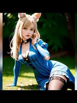 AI Cosplay hero | ALICE character | 4K Alice in Wonderland