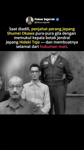 Shumei Okawa: Penjahat Perang Jepang yang Lolok Hukuman Mati