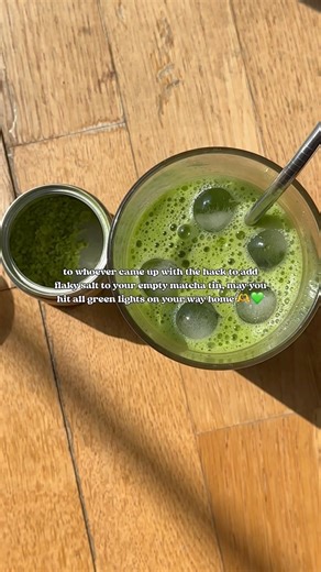 Best hack for leftover matcha