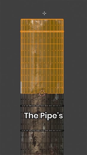 Bend pipes perfectly in seconds 🔥 (Blender tip) #blender3d #blendertutorial #3danimation