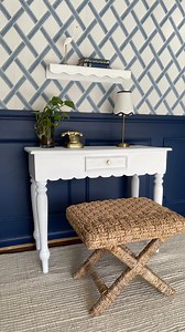 This is how I customised my Kmart Wave Shelf to fit perfectly in the bedroom desk nook. I painted both the shelf and my secondhand desk white (it was brown timber originally) and switched out the knob to this one I found from TEMU. I styled the shelf using secondhand books and a Crane bird ornament I found from TEMU. Sources ⬇️ Wave shelf ($8) from @kmartaus Crane bird ornament and the desk knob from @temu The decorative books are secondhand from the salvos as well as the desk painted in the col