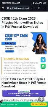 Selfstudys pdf Downloader