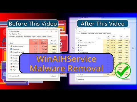 WinAIHService Virus Removal - Automatic and Manual Guide