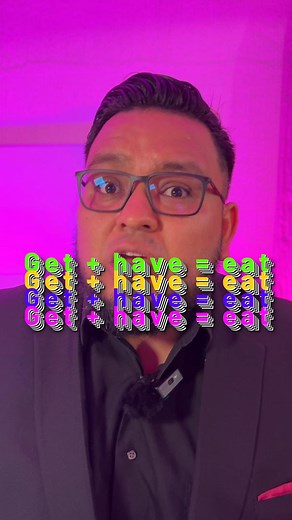 18K views · 717 reactions | get + have = eat #lexdigitalteacher #foryou #fy #teacherlex #Digitalex #english #ingles #inglesonline #englishtips #vocabulary #grammar | Speak English with teacher Alex | Facebook