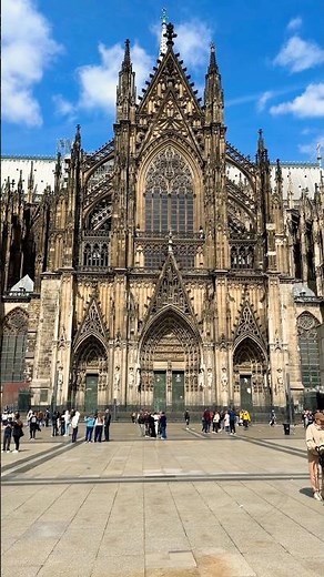 Cologne cathedral 🇩🇪 kölner dom #kölnerdom #travel #shorst #history #shorts #subscribe