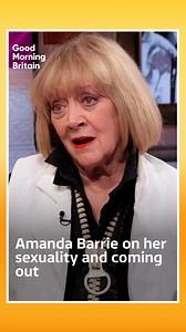Actress Amanda Barrie talks openly about her sexuality and her experiences of coming out in the media industry. | Good Morning Britain
