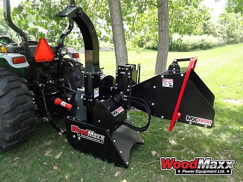 WoodMaxx MX-8800 PTO WoodChipper