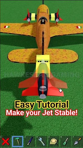 Roblox Build a Boat for Treasure Tutorial Jet Mechanics to make plane fly stable #roblox #babft