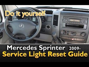 Reset service on a Mercedes Sprinter