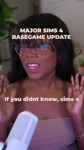 Sims 4 had a HUGE basegame update! Here’s a short recap of what’s new for those that missed it! 🗒️✍🏽 #sims #sims4 #cozygamer #simstok