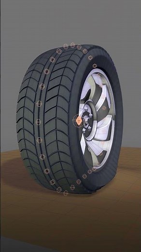 #RiggingInMaya | Joint Based Tyre Pressure Preview