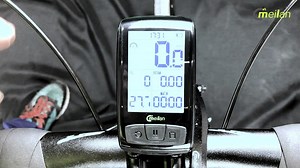 MEILAN M4自行车蓝牙ANT无线码表踏频心率功率