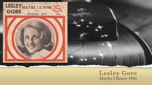 Lesley Gore 1964 - Maybe I Know | 60s Around Sounds Music