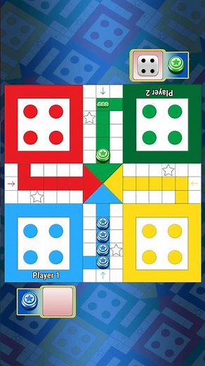 Ludo king 2Players game play 🤩🤩#vairal #ludo #gameplay