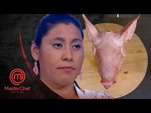 Un reto de cabeza🙃🐂🐷🐏| MasterChef México 2016