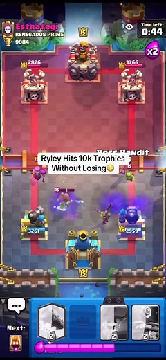Ryley Achieves 10k Trophies in Clash Royale