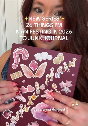 26 Things to Manifest for 2026 in Your Junk Journal