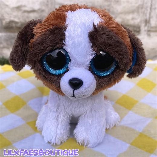6" TY Duke Beanie Boo Soft Toy Plushie - Etsy