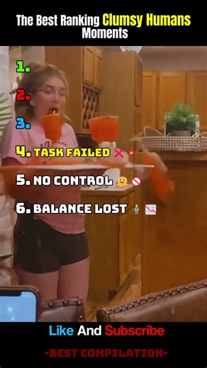 The Best Ranking Clumsy Humans Moments #funny