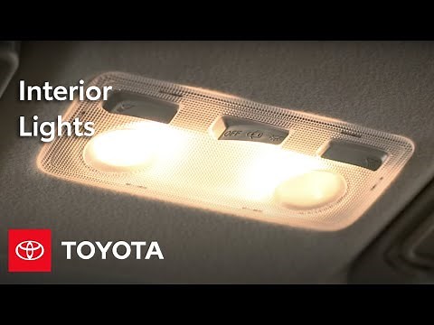 2012 Yaris How-To: Interior Lights | Toyota