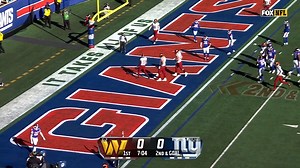 The #Commanders strike first with a TD pass from Jayden to Terry! 🎥: @NFL | Washington Commanders on CBS Sports