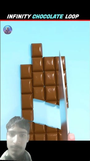 infinity choclate loop #yosho #tiktokvideo #chocolate #football #ytshorts #ytshortsindia #1kviews